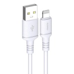 KAKUSIGA καλώδιο Lightning σε USB KSC-421, 2.8A, 480Mbps, 2m, λευκό