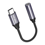 KAKUSIGA αντάπτορας USB-C σε 3.5mm KSC-428, γκρι - Image 2