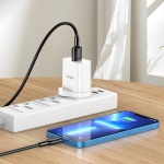 KAKUSIGA καλώδιο Lightning σε USB KSC-984, σιλικόνης, 3Α, 480Mbps, 1m, μαύρο - Image 2