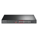 MERCUSYS rackmount switch MS118CP, 16x 10/100Mbps PoE+ & 2x Gigabit θύρες, UN/1.0