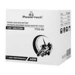 POWERTECH μπαταρία μολύβδου μοτοσυκλέτας PT-1441, 12V 5Ah, AGM, YTX5-BS - Image 2