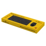 POWERTECH set ποντίκι & πληκτρολόγιο PT-940, ασύρματο, 1200DPI, μαύρο - Image 2