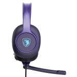 SADES gaming headset UPOWER, 3.5mm σύνδεση, 40mm, μωβ - Image 2