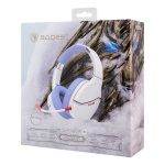 SADES gaming headset SPOWER, 3.5mm σύνδεση, 40mm, multi-platform, λευκό - Image 5