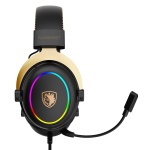 SADES gaming headset Alchemist, USB σύνδεση, 50mm, V7.1 surround, ENC, RGB, multi-platform, μαύρο - Image 2