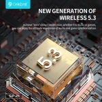 CELEBRAT φορητό ηχείο SP-21, 5W, Bluetooth, 1200mAh, μαύρο - Image 3