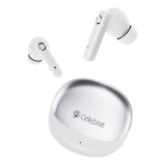 CELEBRAT earphones με θήκη φόρτισης W71, True Wireless, 10mm, 30/200mAh, λευκά