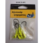 Μολυβοκεφαλές με αγκίστρι - 7gr - 4pcs - 30189 - Image 2