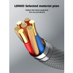 LDNIO καλώδιο Lightning σε USB-C LC442I, 30W PD, 2m, γκρι - Image 3