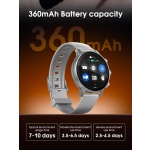 LDNIO smartwatch SW01, heart rate, 1.58" AMOLED, lP68, μαύρο - Image 4