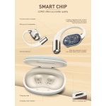 LDNIO earphones με θήκη φόρτισης T11, OWS, Φ15mm, 50/450mAh, μαύρα - Image 3