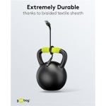 GOOBAY καλώδιο USB-C σε USB 74527, 60W, 480Mbps, 2m, μαύρο - Image 5