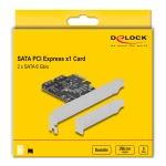 DELOCK κάρτα επέκτασης PCIe σε 2x SATA 90431, 6Gb/s - Image 4