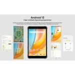 ULEFONE tablet Armor Pad Pro, 8", 8/128GB, 4G, 7650mAh, IP68/IP69K, μαύρο - Image 4