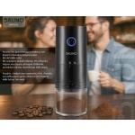 BRUNO ηλεκτρικός μύλος καφέ BRN-0256, επαναφορτιζόμενος, με 39 επίπεδα άλεσης, μαύρος - Image 2