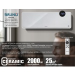 BRUNO κεραμικό αερόθερμο BRN-0258, 2000W, IP22, προηγμένων λειτουργιών, με ανεμιστήρα - Image 2