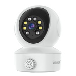 VSTARCAM smart κάμερα CS49LM με ανιχνευτή καπνού/αερίου, 3MP, WiFi, PTZ, SD