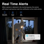 VSTARCAM smart κάμερα CS49LM με ανιχνευτή καπνού/αερίου, 3MP, WiFi, PTZ, SD - Image 3