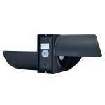 POWERTECH LED φωτιστικό τοίχου HLL-0163, 10W, 4000K, 850lm, IP65, μαύρο - Image 5