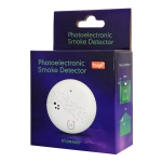 HANWEI ασύρματος ανιχνευτής καπνού JTY-GW-YB037 με ηχητικό & οπτικό συναγερμό, WiFi, TUYA - Image 3