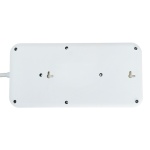 POWERTECH πολύπριζο ασφαλείας PT-1534, 8 θέσεων, 16A, 1.5m, λευκό - Image 2