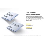 ULEFONE smartphone RugKing με ηχείο 3.5W, 5.99", 8/256GB, 9600mAh, IP68/IP69K, μαύρο - Image 4