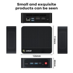 BEELINK mini PC SER5, AMD 5500U, 16GB, 500GB M.2, Windows 11 Pro - Image 3