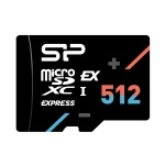 SILICON POWER κάρτα μνήμης microSDXC Express Hypera, 512GB, PCIe Gen 3x1, C10 UHS-I U3 A1 V30