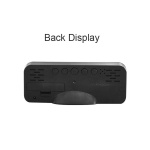 Ψηφιακό ρολόι – Ξυπνητήρι - 668 - 006681 - Black - Image 4