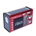 Επαναφορτιζόμενο ραδιόφωνο με ηλιακό πάνελ - XB864 BT-S - 108648 - Red - Image 2