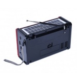 Επαναφορτιζόμενο ραδιόφωνο με ηλιακό πάνελ - XB864 BT-S - 108648 - Red - Image 4