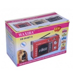 Επαναφορτιζόμενο ραδιόφωνο με ηλιακό πάνελ - XB864 BT-S - 108648 - Red - Image 5