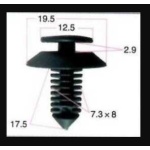 Σετ συνδετήρες αυτοκινήτου - 1213 - 20pcs - 119223 - Image 2