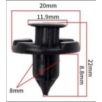 Σετ συνδετήρες αυτοκινήτου - 1113 - 20pcs - 125590 - Image 2