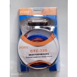 Σετ εγκατάστασης ενισχυτή αυτοκινήτου - CTC-320 - 001788 - Image 2