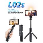 Selfie stick/stand τρίποδο με φακό - L02s - 882887 - Image 2