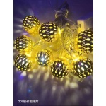 Χριστουγεννιάτικα φώτα μπάλες - 20LED - Warm White - 210252 - Image 2