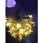 Χριστουγεννιάτικα φώτα - Stars - 20Led - Warm White - 210245 - Image 2