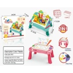 Πολυλειτουργικός πάγκος ζωγραφικής και κατασκευών - 669-25A - 313431 - Blue - Image 2