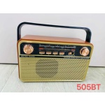 Επαναφορτιζόμενο ραδιόφωνο Retro - MD505-BT - 865054 - Image 3