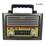 Επαναφορτιζόμενο ραδιόφωνο Retro - M1705-BT - 017056 - Image 5