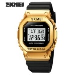 Ψηφιακό ρολόι χειρός – Skmei - 1851 - 018513 - Gold - Image 2