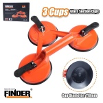 Βεντούζα αφαίρεσης τζαμιού τριπλή - 118mm - Finder - 194106 - Image 2