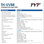 Φορητός πομποδέκτης - UHF/VHF - TH-UV88 – TYT – 204886 - Image 4