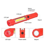 Φακός μπαταρίας LED Mini - Ράβδος - 909A - 219095 - Red - Image 2