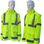 Αδιάβροχη φόρμα εργασίας με ανακλαστικά - One Sized - 270287 - Image 3