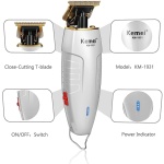 Κουρευτική μηχανή - KM-1931 - Kemei - Image 2