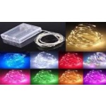 Χριστουγεννιάτικα φώτα LED μπαταρίας - Ψείρες - 100Led - 210160 - Image 2