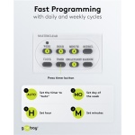 GOOBAY ψηφιακός χρονοδιακόπτης ρεύματος 51277, λευκός - Image 5
