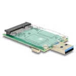DELOCK αντάπτορας USB σε mSATA 62681, 5Gbps